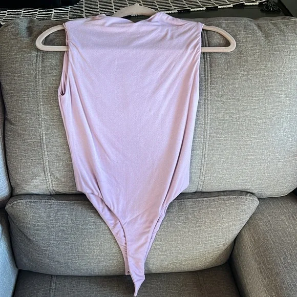 Naked Wardrobe Lavender Bodysuit Size M NWT - Picture 3 of 3